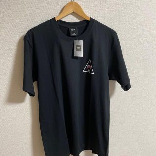 ハフ(HUF)のハフ HUF Tシャツ  ロゴ トライアングル 黒(Tシャツ/カットソー(半袖/袖なし))