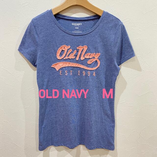 Old Navy(オールドネイビー)のOLD NAVY レディース　半袖　Tシャツ ブルー　Ｍ レディースのトップス(Tシャツ(半袖/袖なし))の商品写真