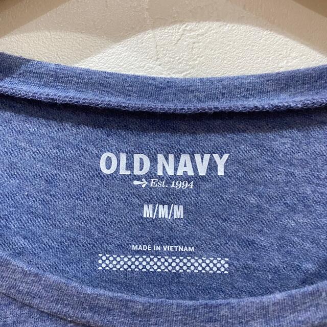 Old Navy(オールドネイビー)のOLD NAVY レディース　半袖　Tシャツ ブルー　Ｍ レディースのトップス(Tシャツ(半袖/袖なし))の商品写真