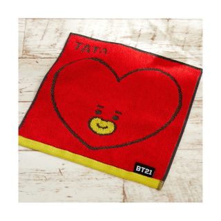 ビーティーイシビル(BT21)のBT21キャラクタータオルハンカチ TATA(アイドルグッズ)