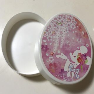 ディズニー(Disney)のディズニー 空き缶 小物入れ ミニーちゃん ミニーマウス 桜 着物ミニー 浴衣(キャラクターグッズ)