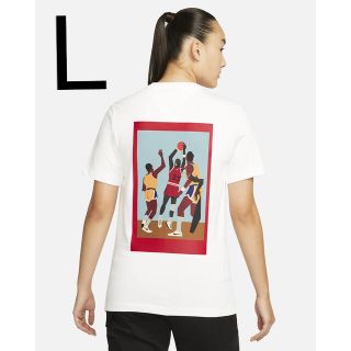 ナイキ(NIKE)の新品　ジョーダン × ニーナ シャネル アブニー Tシャツ　ホワイト(Tシャツ/カットソー(半袖/袖なし))