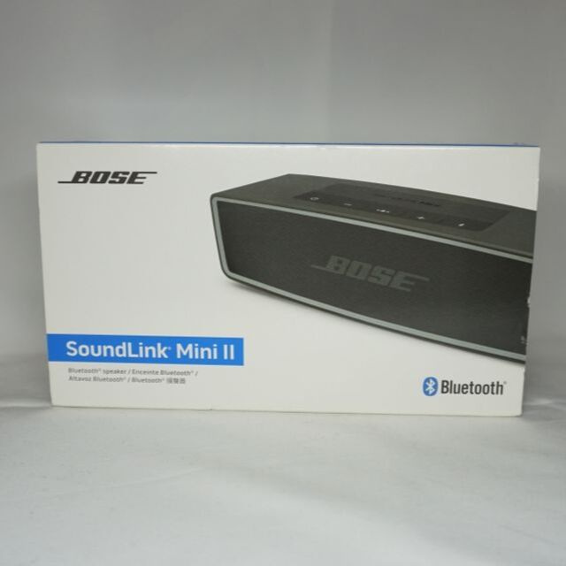 BOSE(ボーズ)のBOSE Soundlink mini Ⅱ スマホ/家電/カメラのオーディオ機器(スピーカー)の商品写真