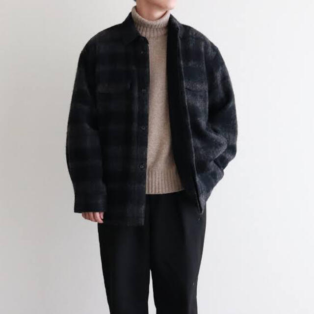 ブランド】 stein - 求 Oversized Blanket Cpo Shirt Jacketの通販 by