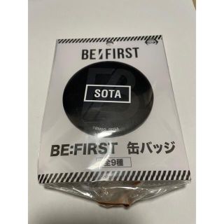 BE:FIRST 缶バッジ　SOTA(アイドルグッズ)