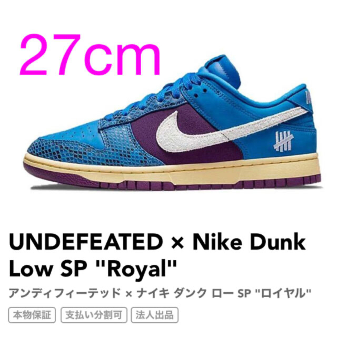 nike  dunk undeafeated アンディー
