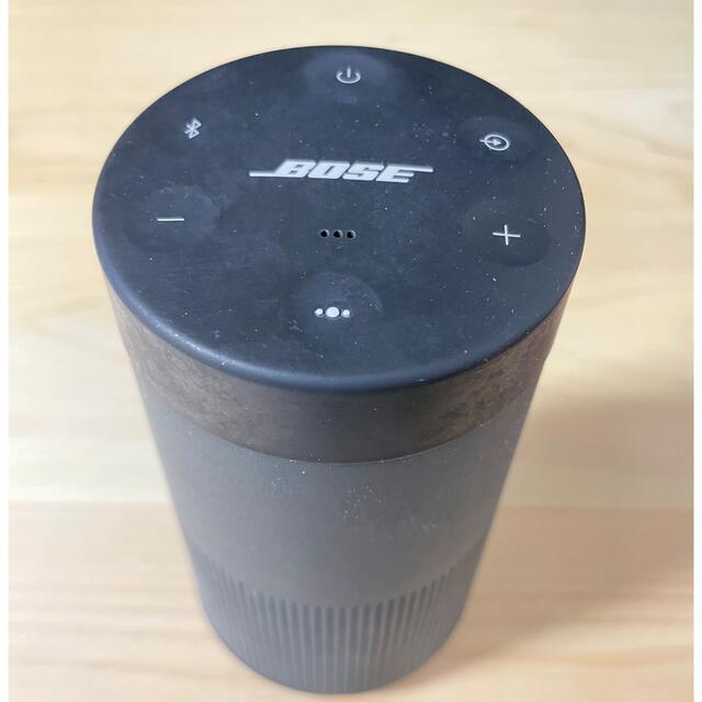 BOSE(ボーズ)の【ジャンク品】BOSE SoundLink Revolve ブラック（本体のみ） スマホ/家電/カメラのオーディオ機器(スピーカー)の商品写真