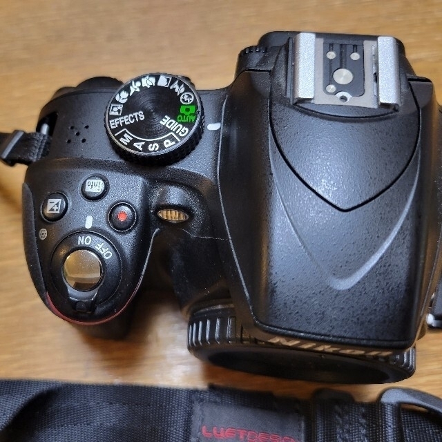 Nikon デジタル一眼レフカメラ D3300 18-55 VR IIレンズキット レッド D3300LKRD - 3