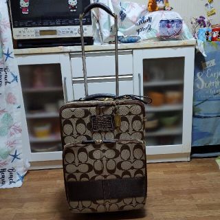まりちゃん様専用です コーチ キャリーケース キャリーバッグ スーツ