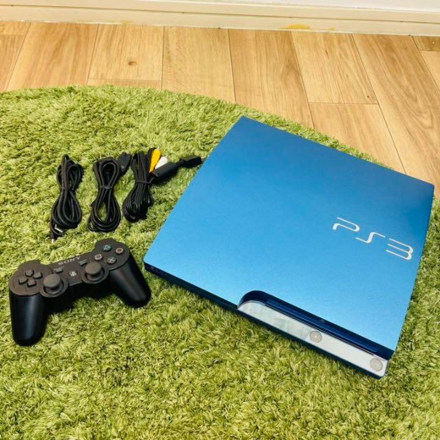 人気定番 限定カラー SONY PlayStation3 スプラッシュブルー 320GB 家庭用ゲーム機本体