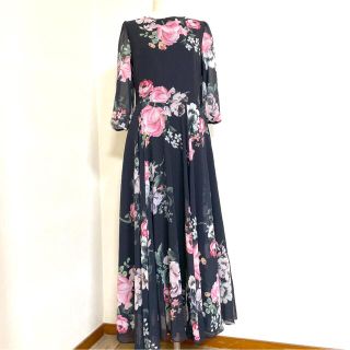 シックウィッシュ(Chicwish)のChic wish ♡ 花柄ロングワンピース(ロングワンピース/マキシワンピース)