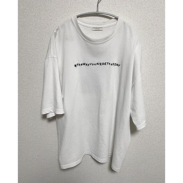 WYM LIDNM 刺繍Tシャツ メンズのトップス(Tシャツ/カットソー(半袖/袖なし))の商品写真