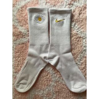 NIKEナイキ　一本菊　ソックス　金刺繍のロゴ　靴下(ソックス)