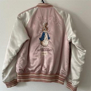 ピンクハウス♡レモン刺繍 スカジャン風ブルゾン ピンク-
