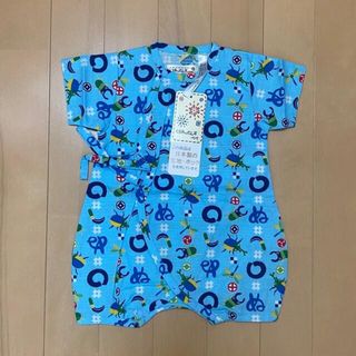 新品タグ付き ベビー 甚平 ロンパース 男の子(甚平/浴衣)