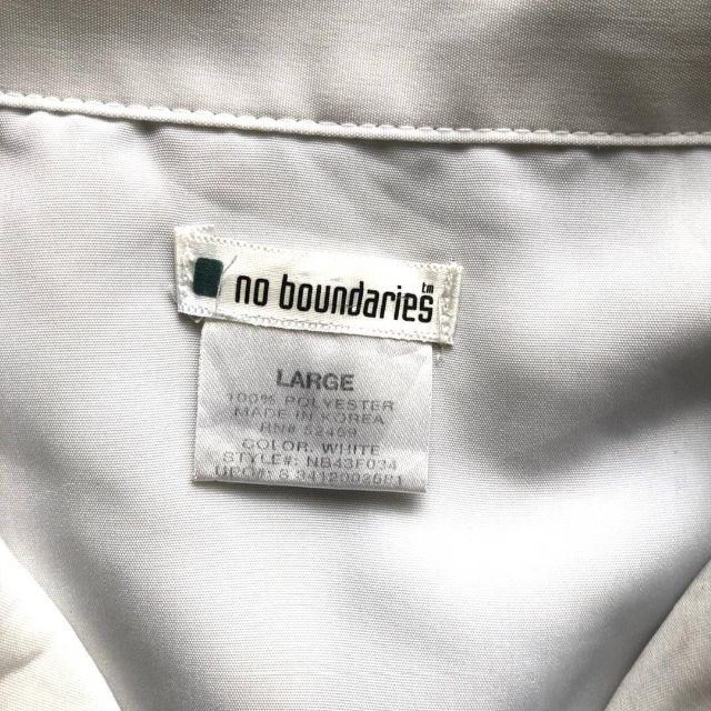 00s No Boundaries チカーノシャツ L ホワイト ドラゴン柄の通販 by ...