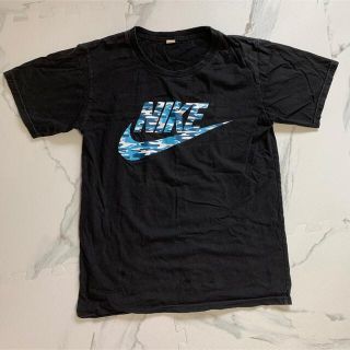 ナイキ(NIKE)のNIKE ナイキ 半袖 Tシャツ ブルー 迷彩 M(Tシャツ/カットソー(半袖/袖なし))