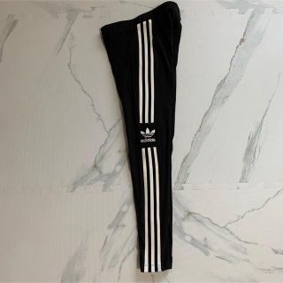 アディダス(adidas)のadidas アディダス 美品 レギンス スパッツ パンツ ブラック 黒 S(その他)