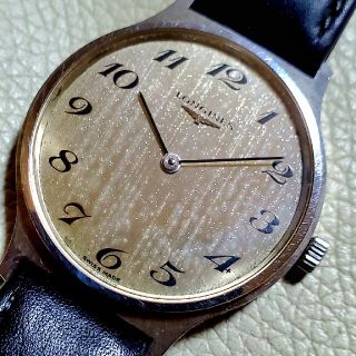 ロンジン(LONGINES)のLONGINES ロンジン シルバー 2針 手巻き メンズ(腕時計(アナログ))