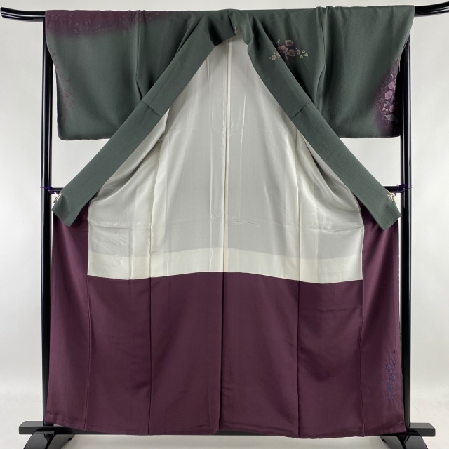 訪問着 美品 秀品 身丈161cm 裄丈66cm 正絹 訪問着 美品 秀品 身丈161cm 裄丈66cm 正絹