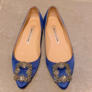 マノロブラニク(MANOLO BLAHNIK)のharuru様専用　マノロブラニク　ハンギシ　35(バレエシューズ)