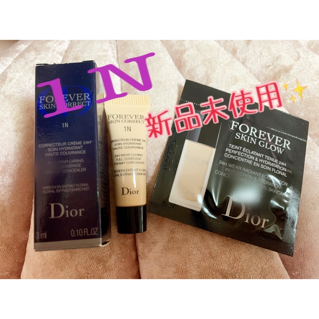 Dior(ディオール)のディオール スキンフォーエヴァー スキンコレクトコンシーラー 1N サンプル  コスメ/美容のベースメイク/化粧品(コンシーラー)の商品写真