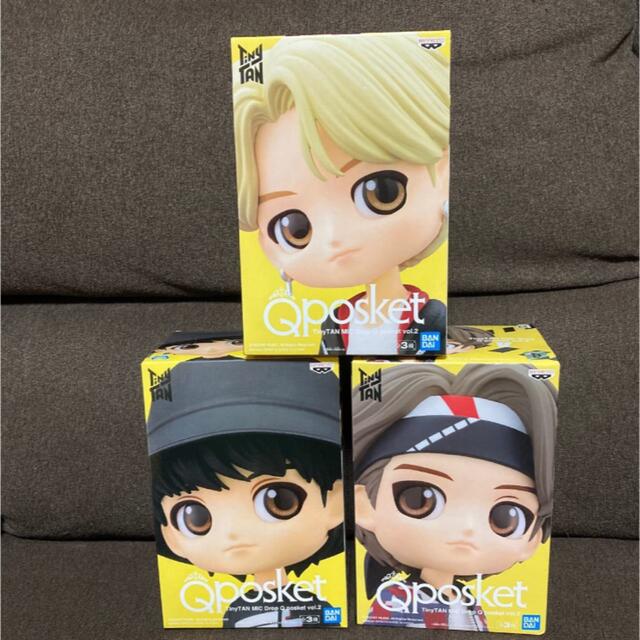 TinyTAN MIC Drop Qposket フィギュア セット