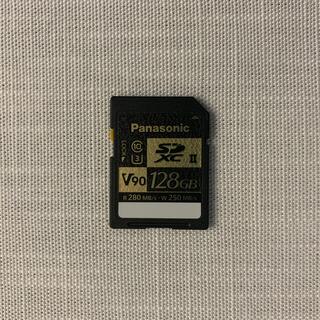 パナソニック(Panasonic)の【128GB】メモリーカード　SDカード(その他)