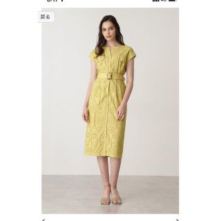 ピンキーアンドダイアン フラワー ひざ丈ワンピース(レディース)の通販