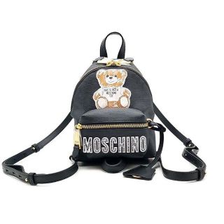 MOSCHINO モスキーノ　リュック 白　レディース