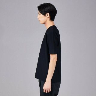 ABAHOUSE - 【ブラック】サッカー トリコット 半袖 Vネック Tシャツの