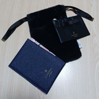 ランバンオンブルー(LANVIN en Bleu)のLANVIN ミラー&ティッシュポーチ&ケース 3点(ミラー)