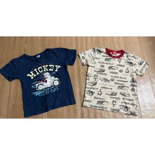 ディズニー(Disney)の120サイズ カーズ  ミッキー Tシャツ(Tシャツ/カットソー)