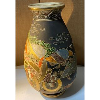 薩摩焼 壺 骨董品 花瓶 置物 中国風 和室 高級感 | unimac.az