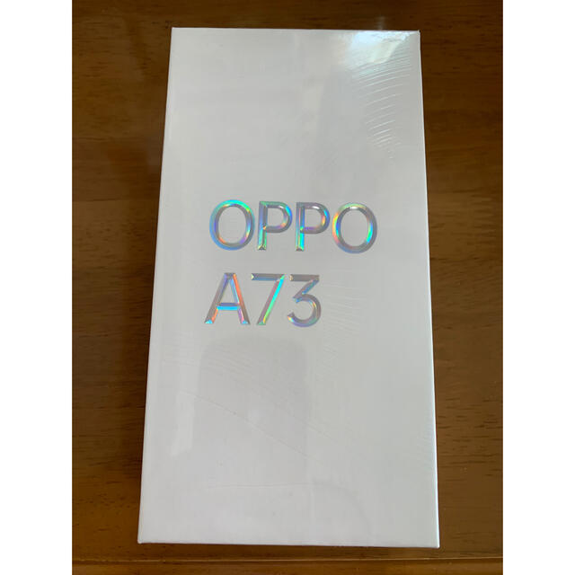 【新品・未開封】OPPO A73 ネイビーブルーnano-SIMeSIM