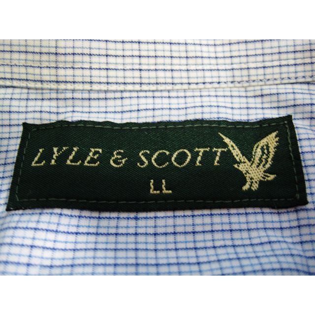 LYLE&SCOTT(ライルアンドスコット)の上質・上品　ライル＆スコット　プレミアム　オープンカラー　刺繍ロゴ　滑らか　LL スポーツ/アウトドアのゴルフ(ウエア)の商品写真