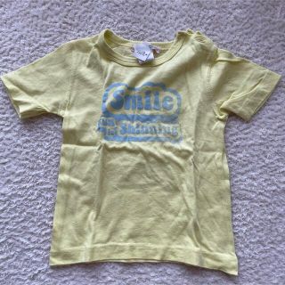 ボンポワン(Bonpoint)のボンポワン 半袖Tシャツ プリント 黄色(Ｔシャツ)