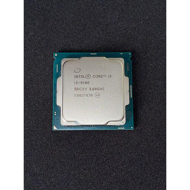 PCパーツCPU Intel Core i3-9100  3.6GHZ