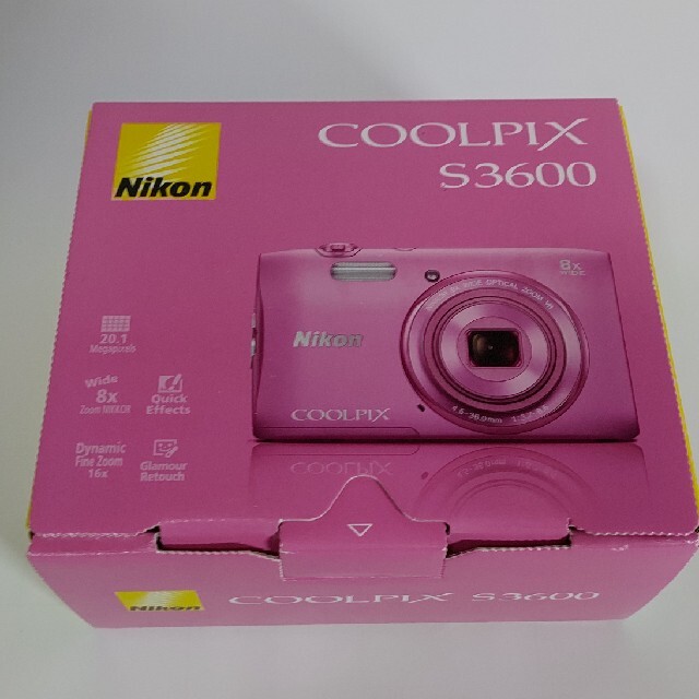 Nikon COOLPIX S3600 ピンク ニコン コンデジ デジカメ