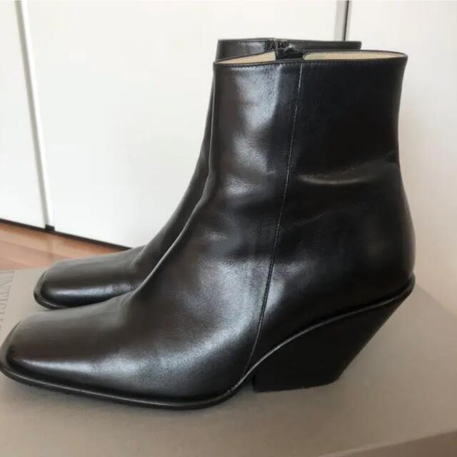 UNTISHOLD Naty -5 Leather / Black レディースの靴/シューズ(ブーツ)の商品写真