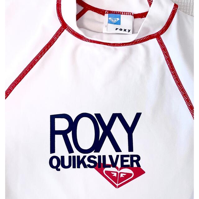 Roxy(ロキシー)の【美品】★ROXY★ロキシー★長袖ラッシュガード★M★130 キッズ/ベビー/マタニティのキッズ服女の子用(90cm~)(水着)の商品写真