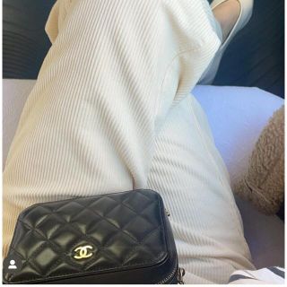 シャネル(CHANEL)のchanel  シャネル　チェーンショルダーバッグ　マトラッセ　ラムスキン(ショルダーバッグ)