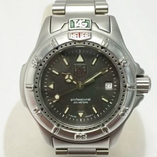 タグホイヤー(TAG Heuer)の☆☆TAG HEUER タグホイヤー プロフェッショナル200 4000シリーズ WF1411-0 グレー クォーツ レディース 腕時計(腕時計)