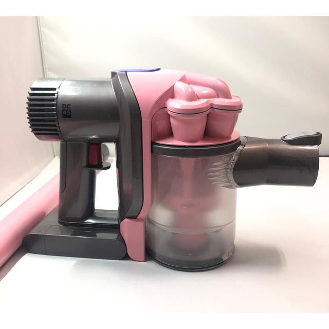 Dyson(ダイソン)の専用です　[ピンクカラー・分解洗浄済]ダイソン掃除機DC45 お買得12点セット スマホ/家電/カメラの生活家電(掃除機)の商品写真