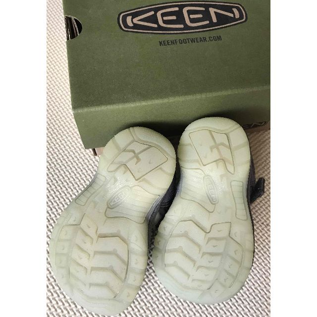KEEN(キーン)のキーン　KEEN サンダル12.5cm　カモフラージュ柄 ほぼ未使用 キッズ/ベビー/マタニティのベビー靴/シューズ(~14cm)(サンダル)の商品写真