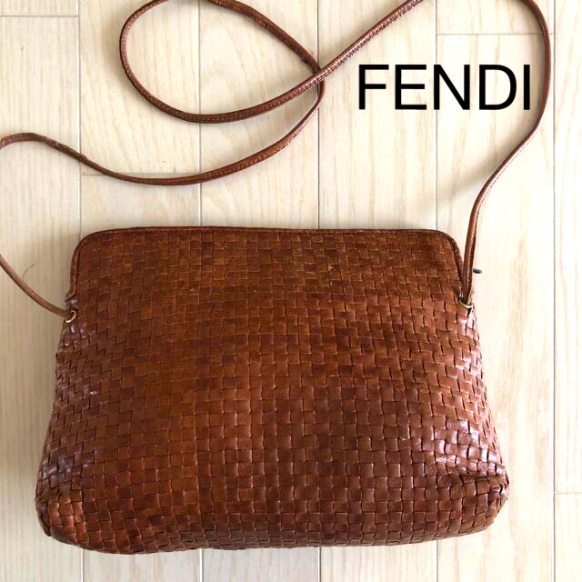 フェンディFENDI イントレチャート本革ビンテージバッグ natif.com.co