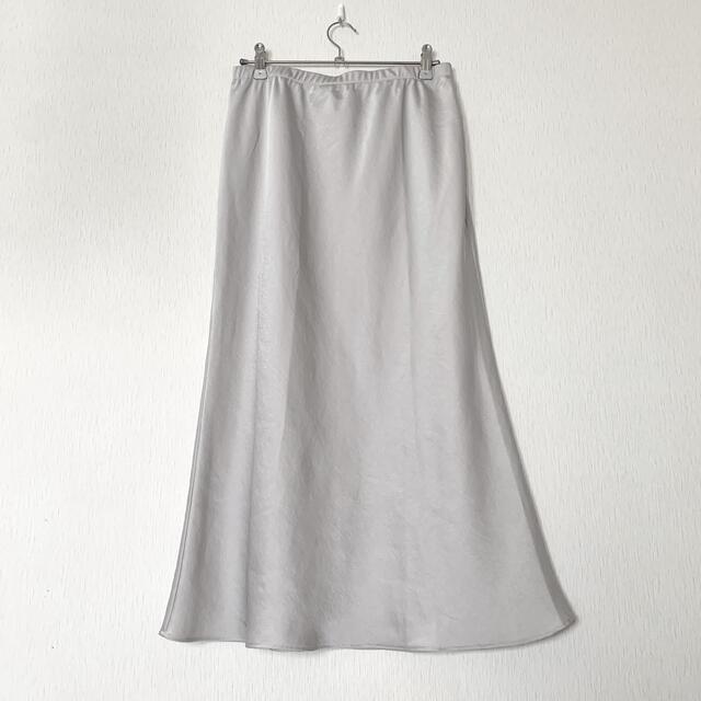 DEUXIEME CLASSE(ドゥーズィエムクラス)のドゥーズィエムクラス【2021・試着のみ】Vintage Satin スカート レディースのスカート(ロングスカート)の商品写真