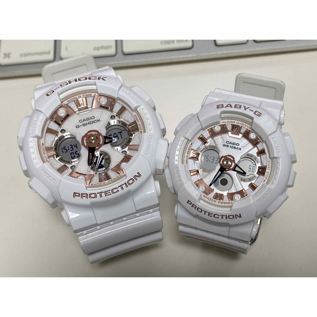 G-SHOCK(ジーショック)のG-SHOCK/ラバコレ/ペア/baby-g/限定/2020年/デジアナ/デカG メンズの時計(腕時計(デジタル))の商品写真