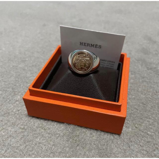 HERMES エルメス リング エクスリブリス シュヴァリエPM