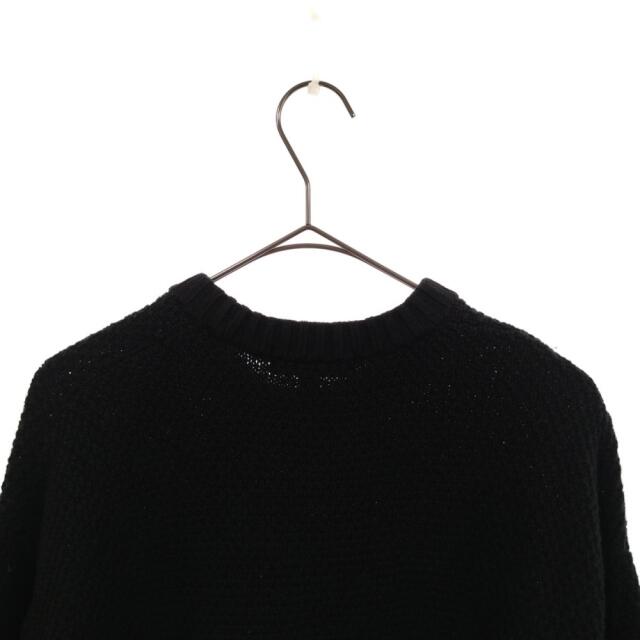 SUPREME シュプリーム 20AW Textured Small Box Sweater テクスチャード スモールボックスロゴ クルーネックニットセーター ブラック 3